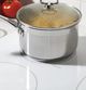 GE® 36" White Electric Cooktop-4