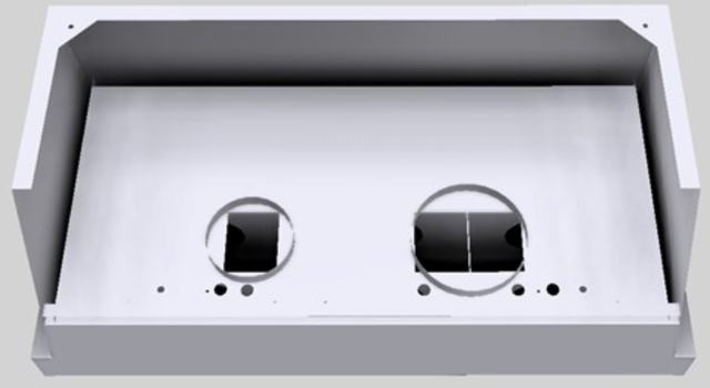 Vent-A-Hood® Designer Series 48" White Wall Mounted Range Hood-2