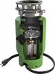 GE® 0.5 HP Continuous Feed Green Garbage Disposal-4