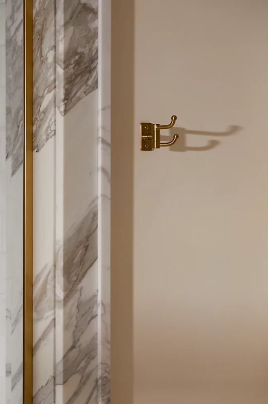 KOHLER® Castia™ by Studio McGee Polished Chrome Double Robe Hook-2