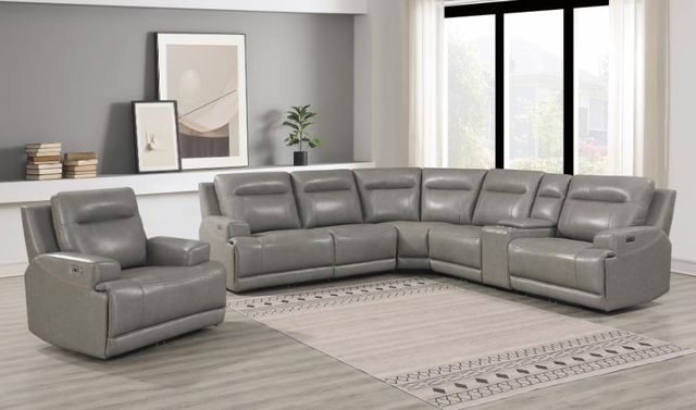 Signature Design by Ashley® Goal Keeper 6-Piece Gray Living Room Set-3