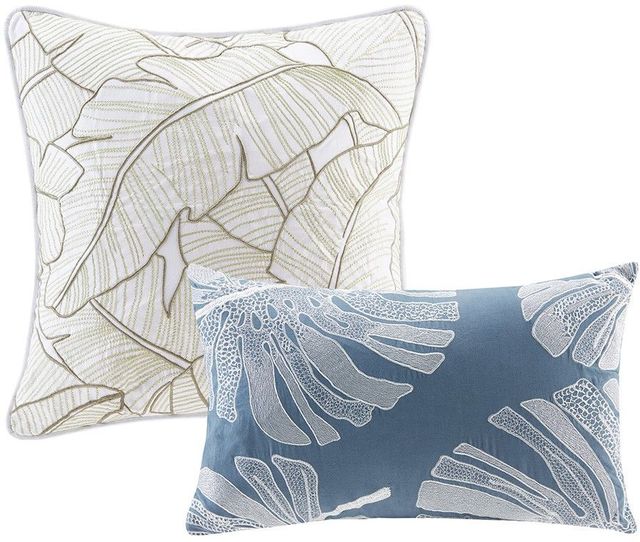 Olliix by Harbor House 6 Piece Multi King Lorelai Cotton Printed Comforter Set-3