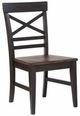 ECI Furniture Ashford Black X Back Chair-0