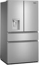 Whirlpool® 36" 28.9 Cu. Ft.  Fingerprint Resistant Stainless Steel Finish French Door Refrigerator with Flexible Temperature Drawer-1