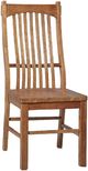 A-America® Laurelhurst Mission Oak Slatback Dining Side Chair-0