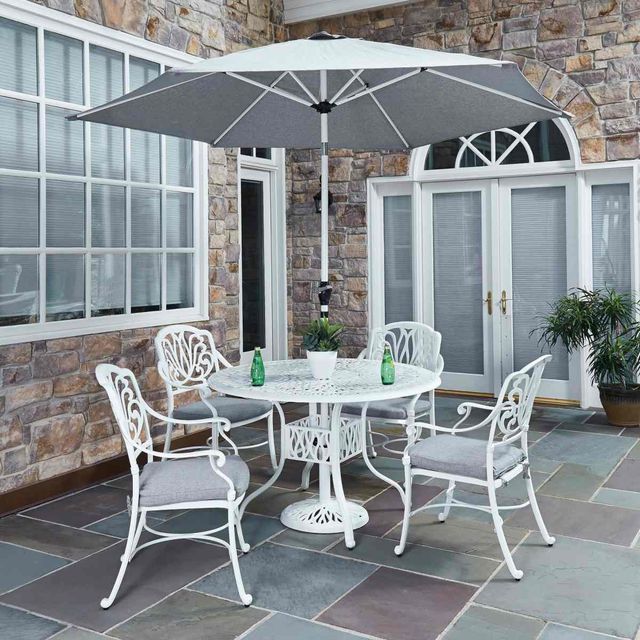 homestyles® Capri 7-Piece White Dining Set-1
