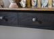 Hammary® Hidden Treasures Brown Drawer Console with Black Base-1