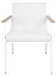 CabanaCoast® Customizable Arcade Aluminum Outdoor Dining Chair-1