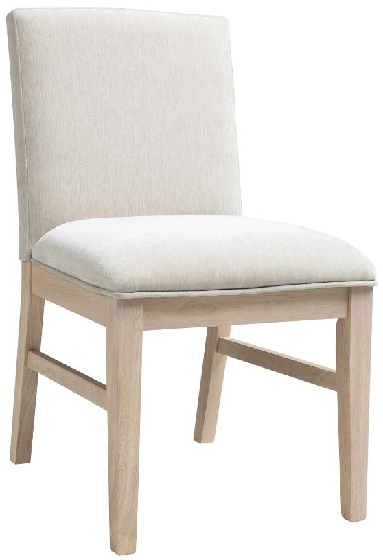 Intercon West End Parson Ivory/Natural Side Chair-0