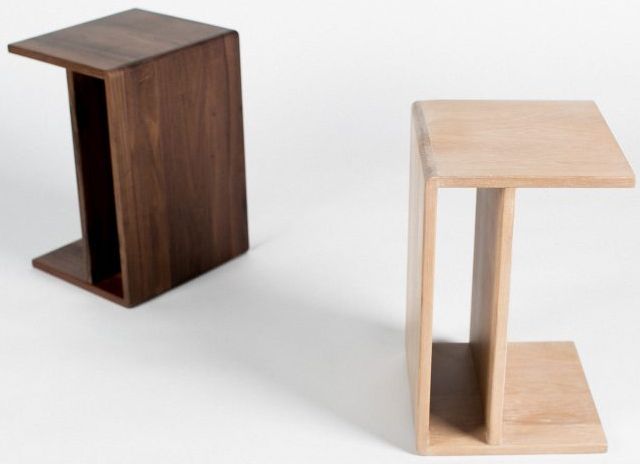 Moe's Home Collection Hiroki White Oak Accent Table-3