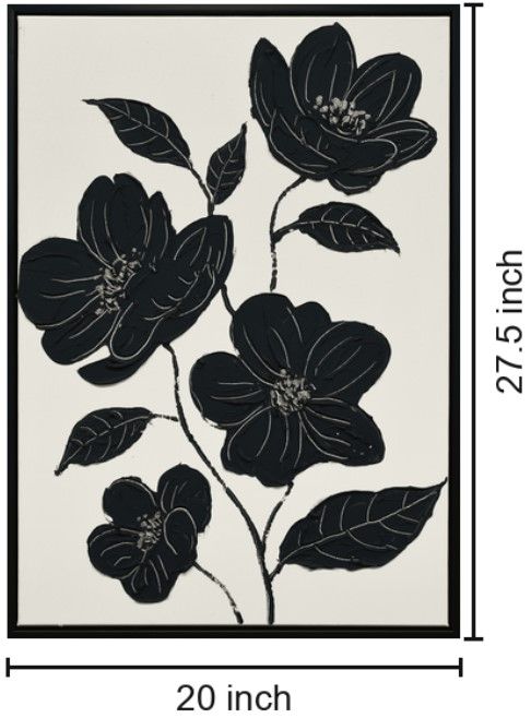 Classy Living Definitive Nocturnal Blooms II Wall Art-2