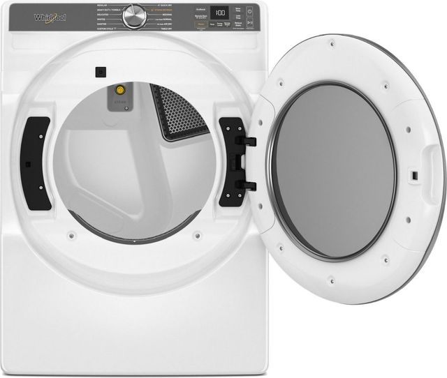 Whirlpool® 7.4 Cu. Ft. White Front Load Electric Dryer-1