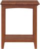 Whittier Wood® Furniture McKenzie Glazed Antique Cherry Accent Table-4