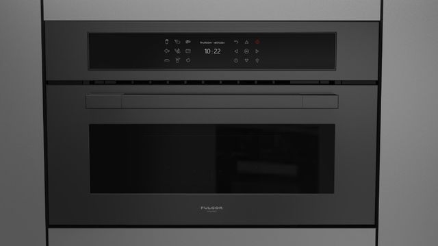 Fulgor Milano® Matteo 700 Series 30"  Matte Black Electric Speed Oven-1