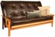 Kodiak Furniture Oregon Trail Java 8" Coil Hinged Innerspring Queen Futon Mattress -0