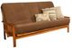 Kodiak Furniture Monterey Marmont Mocha/Butternut Queen Futon with Mattress-0