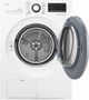 LG 4.2 Cu. Ft. White Front Load Ventless Electric Dryer-1