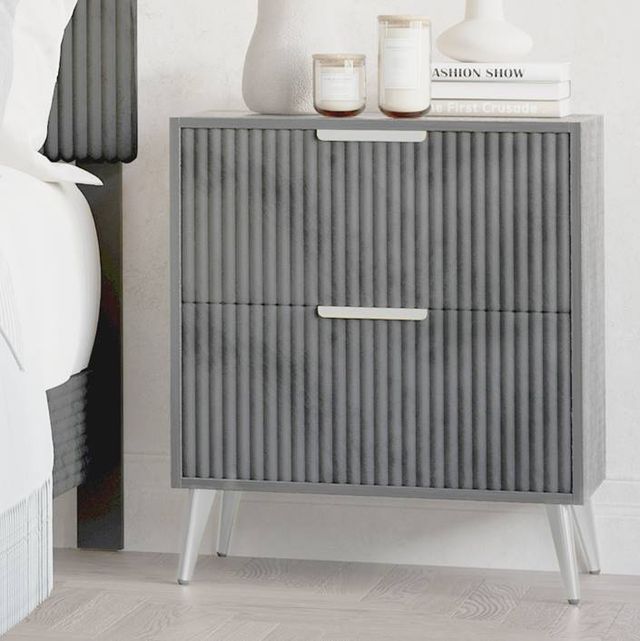 New Classic® Home Furnishings Kailani Gray Nightstand-1