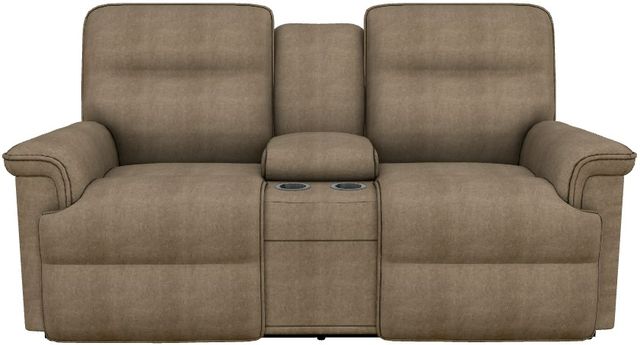 La-Z-Boy® Jay Twig Manual Reclining Loveseat with Console-1