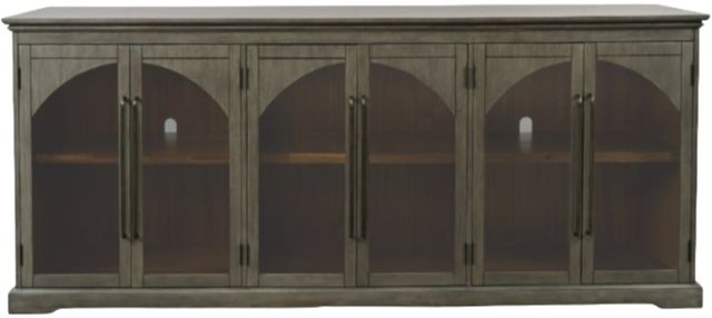 Jofran Inc. Archdale Gray 6-Door Accent Cabinet-3