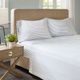 Olliix by Madison Park Essentials Blue Stripe Queen Chambray Sheet Set-3