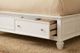 Coaster® Sandy Beach 4-Piece White King Sleigh Storage Bedroom Set-3