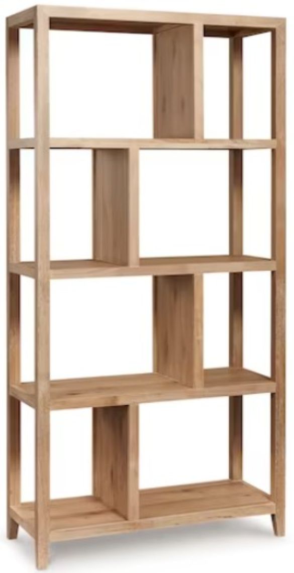 Bassett® Furniture Highland Blonde Oak Etagere-0