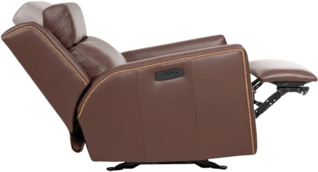 Smith Brothers Customizable M103 Leather Power Reclining Chair with Headrest-1