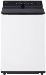 LG 6.1 Cu. Ft. Essence White Top Load Washer with EasyUnload™