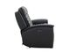 Onyx Power Leather Sofa-3