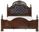 Homelegance® Adelina Brown Eastern King Panel Bed-2
