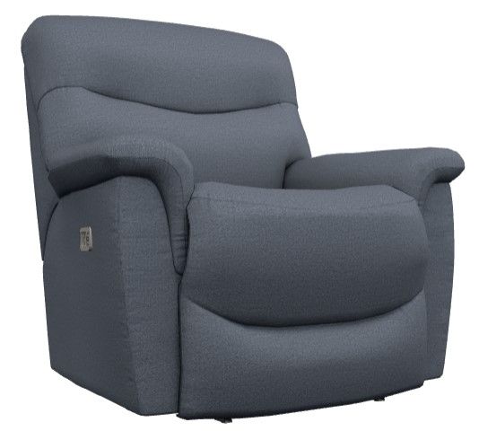 La-Z-Boy® James Midnight Power Wall Recliner with Headrest and Lumbar-0