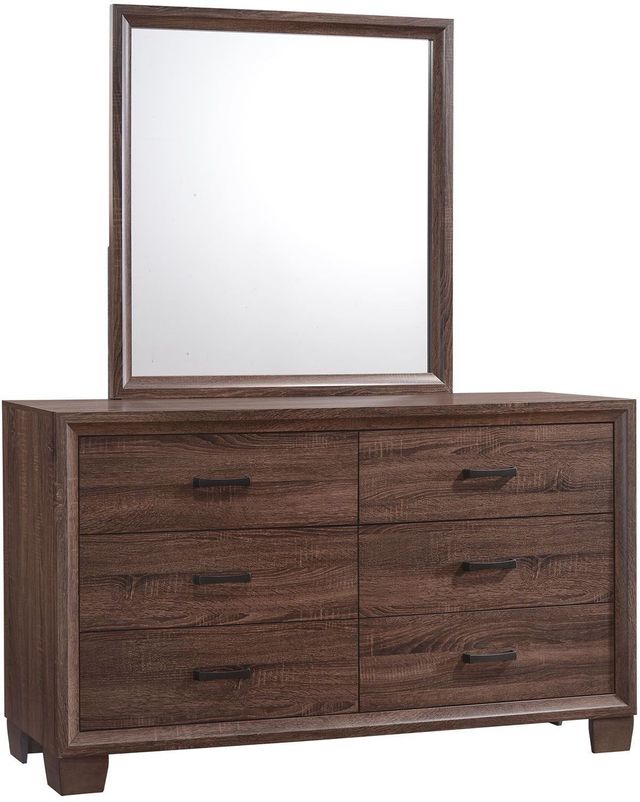 Coaster® Brandon 5-Piece Medium Warm Brown Twin Bedroom Set-2