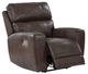 Signature Design by Ashley® Beadel Smoke Power Recliner with Headrest-4