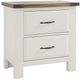 Artisan & Post by Vaughan-Bassett Maple Road Natural/Soft White Nightstand-0