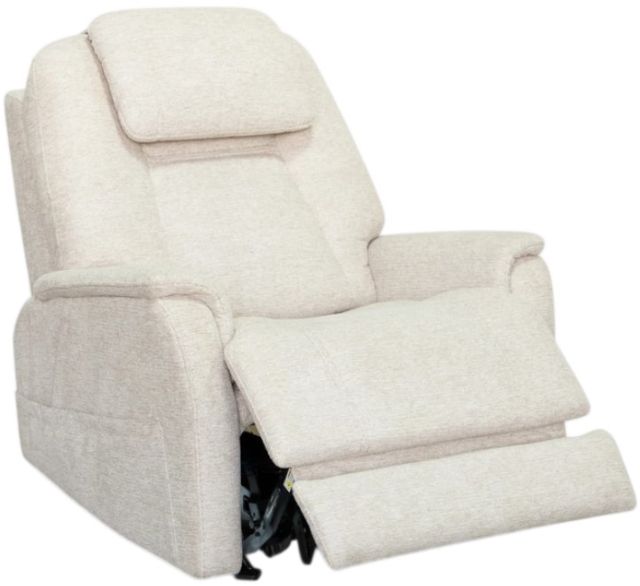 Flexsteel® Zecliner® Model 3+ Petite Light Ceramic Power Sleep Chair with Power Headrest, Lumbar, Heat and Massage-1