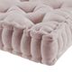 Olliix by Intelligent Design Blush Azza Poly Chenille Square Floor Pillow Cushion-1
