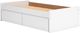 Signature Design by Ashley® Onita White Twin Platform Storage Bed-2