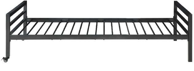 Coaster® Hadley Gunmetal Metal Twin Youth Bed-1