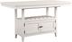 Magnussen Home® Heron Cove Chalk White 60" Counter Table-3