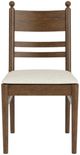 Riverside Furniture Calhoun 2-Piece Whiskey Oak Ladderback Side Chair Set-2