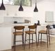 Amisco Customizable Hint Upholstered Bar Stool-3