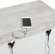 Elements International Scott 4-Piece White King Storage Panel Bedroom Set-4