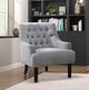 Homelegance® Charisma Gray Accent Chair-1