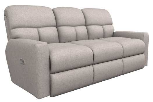 La-Z-Boy® Hawthorn Stone Power Reclining Sofa with Headrest-0