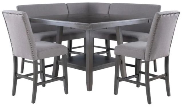 Powell® Seneca 6-Piece Gray Counter Set-3