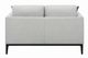 Coaster® Apperson Light Grey Cushioned Back Loveseat-2