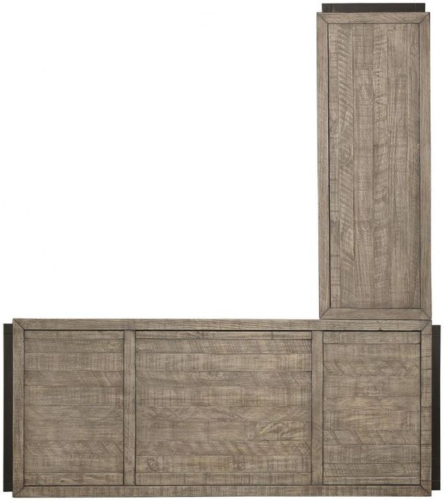 aspenhome® Grayson Cinder Gray L-Shaped Desk-4