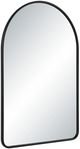 Renwil® Cascais Matte Black Accent Mirror-2