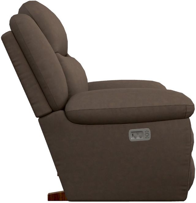 La-Z-Boy® Joel Mahogany Power Rocking Recliner with Headrest-2